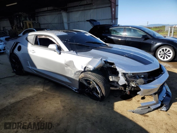 2018 Chevrolet Camaro 1LT with VIN 1G1FB1RS8J0135798, listed as a Copart auction lot 48770455 with 45,912 mi miles and Salvage Title. Bid and sale history available at carsss.com. Image 4.