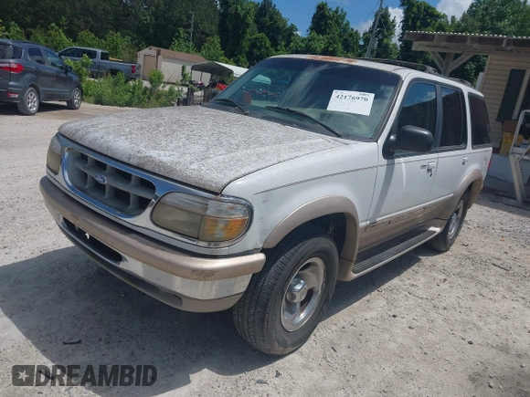 1997 Ford Explorer XL with VIN 1FMDU34E3VZB77721, listed as a IAAI auction lot 42176970 with 226,054 mi miles and . Bid and sale history available at DreamBid. Image 2.