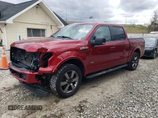 2015 Ford F-150 XLT with VIN 1FTEW1EP7FFD05405, listed as a Copart auction lot 52790425 with 212,060 mi miles and Salvage Title. Bid and sale history available at carsss.com. Image 1.