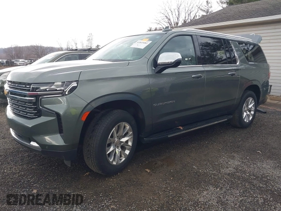 2023 Chevrolet Suburban Premier with VIN 1GNSKFKD6PR372798, listed as a IAAI auction lot 41845081 with 44,175 mi miles and . Bid and sale history available at DreamBid. Image 2.