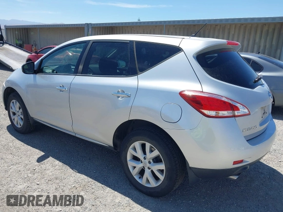 2012 Nissan Murano S z VIN JN8AZ1MUXCW100206, wystawiony jako IAAI lot #42497107 z przebiegiem 172 194 mil mil oraz . Historia ofert i sprzedaży dostępna na DreamBid. Obrazek 3.