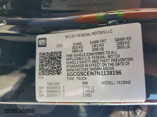 2022 Chevrolet Colorado 2WD LT with VIN 1GCGSCEN7N1138196, listed as a Copart auction lot 81510914 with 41,822 mi miles and Salvage Title. Bid and sale history available at carsss.com. Image 14.