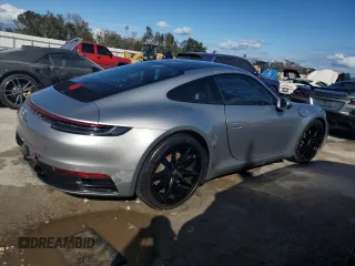 2023 Porsche 911 Carrera with VIN WP0AA2A91PS205397, listed as a Copart auction lot 74513334 with 0 mi miles and Non Repairable. Bid and sale history available at carsss.com. Image 3.