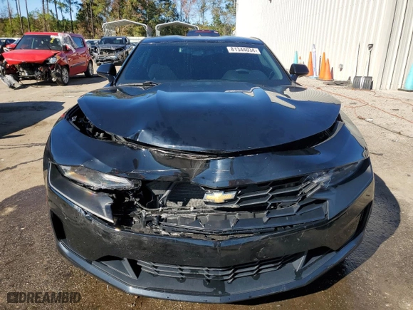 2019 Chevrolet Camaro 1LT with VIN 1G1FB1RX9K0152364, listed as a Copart auction lot 81344034 with 62,495 mi miles and Salvage Title. Bid and sale history available at carsss.com. Image 5.