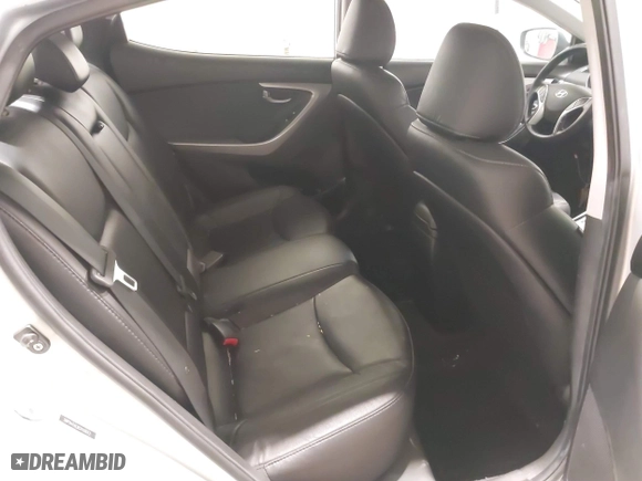 2012 Hyundai Elantra GLS with VIN 5NPDH4AE8CH100012, listed as a IAAI auction lot 40133634 with 82,423 mi miles. Bid and sale history available at carsss.com. Image 8.