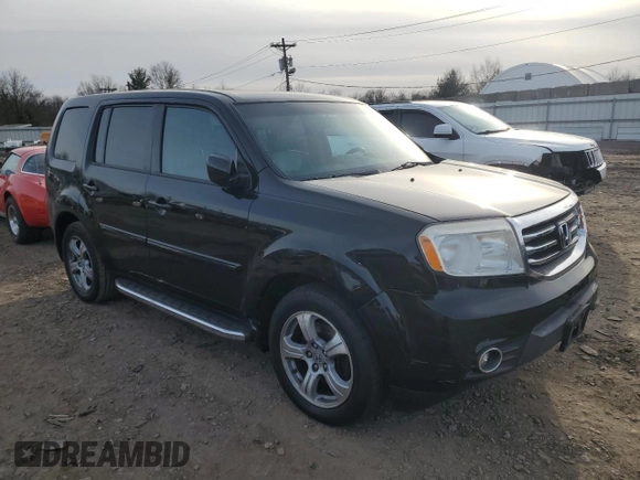 2014 Honda Pilot EX-L with VIN 5FNYF4H79EB043755, listed as a Copart auction lot 44129595 with 174,467 mi miles and Salvage title. Bid and sale history available at DreamBid. Image 4.