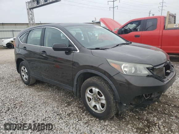 2014 Honda CR-V LX with VIN 5J6RM4H31EL000610, listed as a Copart auction lot 52876715 with 228,532 mi miles and Salvage Title. Bid and sale history available at carsss.com. Image 4.
