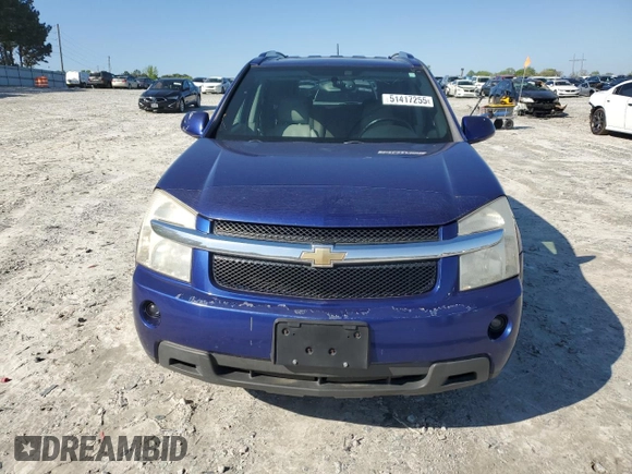 2007 Chevrolet Equinox LT with VIN 2CNDL73F876075107, listed as a Copart auction lot 51417255 with 157,762 mi miles and Salvage Title. Bid and sale history available at carsss.com. Image 5.