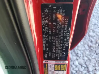 2013 Kia Rio SX with VIN KNADN4A33D6208960, listed as a Copart auction lot 45400445 with 159,617 mi miles and Salvage Title. Bid and sale history available at carsss.com. Image 12.
