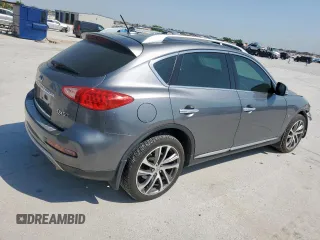 2017 Infiniti QX50 with VIN JN1BJ0RR2HM411012, listed as a Copart auction lot 53279625 with 60,156 mi miles and Salvage Title. Bid and sale history available at DreamBid. Image 3.