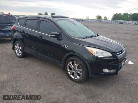 2013 Ford Escape SEL with VIN 1FMCU0HX5DUD64279, listed as a IAAI auction lot 42105721 with 178,271 mi miles. Bid and sale history available at carsss.com. Image 1.