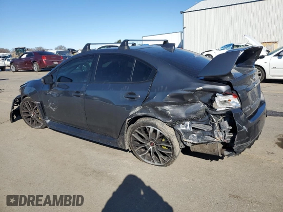 2020 Subaru WRX STI Limited with VIN JF1VA2Y69L9817982, listed as a Copart auction lot 44928835 with 69,686 mi miles and Salvage Title. Bid and sale history available at carsss.com. Image 2.