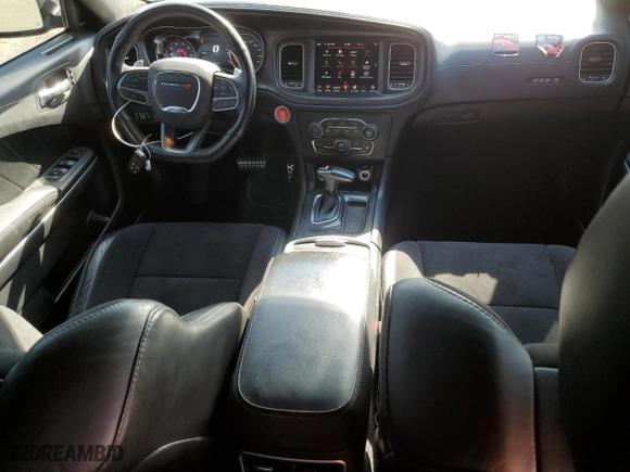 2020 Dodge Charger Scat Pack with VIN 2C3CDXGJ2LH232208, listed as a Copart auction lot 48927195 with 52,759 mi miles and Salvage Title. Bid and sale history available at carsss.com. Image 8.
