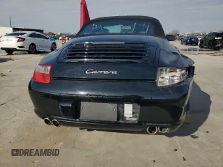 2006 Porsche 911 Carrera with VIN WP0CA29986S757233, listed as a Copart auction lot 87251344 with 87,832 mi miles and Salvage Title. Bid and sale history available at DreamBid. Image 6.