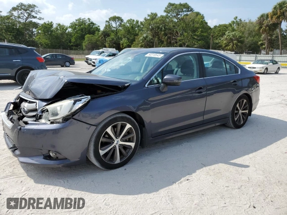 2015 Subaru Legacy 3.6R Limited with VIN 4S3BNEN68F3038748, listed as a Copart auction lot 50318545 with 55,770 mi miles and Salvage Title. Bid and sale history available at carsss.com. Image 1.