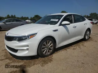 2017 Kia Optima LX with VIN 5XXGT4L38HG148149, listed as a Copart auction lot 60459555 with 89,675 mi miles and Salvage title. Bid and sale history available at DreamBid. Image 1.