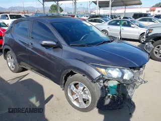 2016 Honda HR-V EX with VIN 3CZRU5H54GM745568, listed as a IAAI auction lot 41842185 with 50,783 mi miles. Bid and sale history available at carsss.com. Image 1.