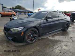 2020 BMW M4 with VIN WBS4Y9C02LAH83147, listed as a Copart auction lot 73558374 with 55,111 mi miles and Non Repairable. Bid and sale history available at carsss.com. Image 1.