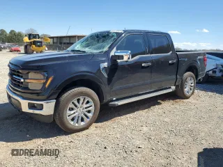 2024 Ford F-150 XLT with VIN 1FTFW3L8XRKF71721, listed as a Copart auction lot 50619885 with 3,075 mi miles and Salvage Title. Bid and sale history available at carsss.com. Image 1.