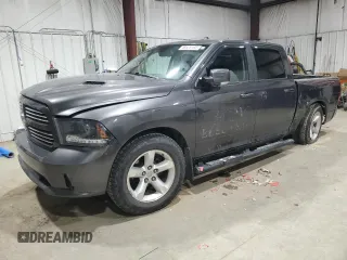 2015 Ram 1500 Sport with VIN 1C6RR7MT6FS610130, listed as a Copart auction lot 48525165 with 113,514 mi miles and Salvage title. Bid and sale history available at DreamBid. Image 1.