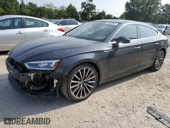 2018 Audi A5 Sportback Prestige z VIN WAUCNCF52JA099805, wystawiony jako Copart lot #68638984 z przebiegiem 30 662 mil mil oraz Szkoda całkowita • Salvage title. Historia ofert i sprzedaży dostępna na DreamBid. Obrazek 1.