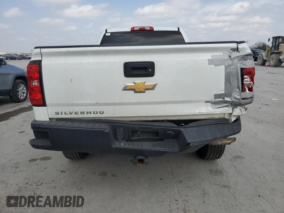 2018 Chevrolet Silverado 1500 Work Truck with VIN 1GCRCNEH5JZ359500, listed as a Copart auction lot 48953105 with 207,814 mi miles and Salvage Title. Bid and sale history available at carsss.com. Image 6.