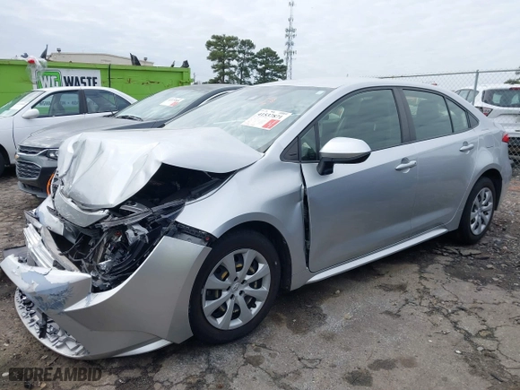 2020 Toyota Corolla LE with VIN JTDEPRAEXLJ083774, listed as a IAAI auction lot 41537871 with 135,769 mi miles. Bid and sale history available at carsss.com. Image 6.