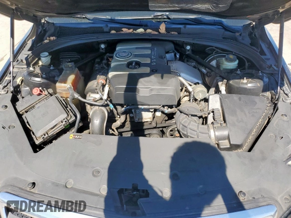2014 Cadillac ATS Standard RWD with VIN 1G6AA5RX7E0128020, listed as a Copart auction lot 48492835 with 94,573 mi miles and Salvage title. Bid and sale history available at DreamBid. Image 11.