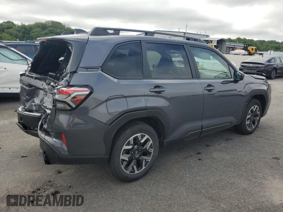 2025 Subaru Forester Premium with VIN JF2SLDDC5SH564356, listed as a Copart auction lot 64316515 with 1,841 mi miles and Clean title. Bid and sale history available at DreamBid. Image 3.