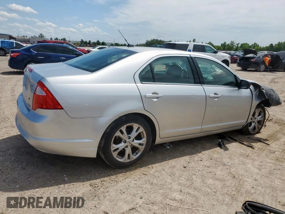 2012 Ford Fusion SE z VIN 3FAHP0HG8CR145183, wystawiony jako Copart lot #58627705 z przebiegiem 236 148 mil mil oraz Szkoda całkowita • Salvage title. Historia ofert i sprzedaży dostępna na DreamBid. Obrazek 3.