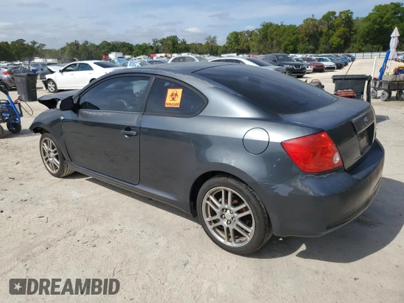2007 Scion tC Spec with VIN JTKDE177270163263, listed as a Copart auction lot 50369285 with 167,200 mi miles and Salvage Title. Bid and sale history available at carsss.com. Image 2.