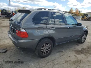 2006 BMW X5 3.0i with VIN 5UXFA13586LY41509, listed as a Copart auction lot 75658944 with 129,324 mi miles and Salvage Title. Bid and sale history available at carsss.com. Image 3.