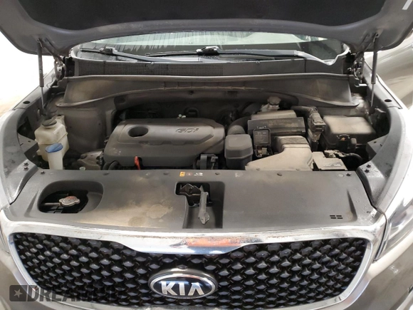 2017 Kia Sorento LX with VIN 5XYPGDA33HG296938, listed as a Copart auction lot 47851125 with 119,784 mi miles and Salvage Title. Bid and sale history available at DreamBid. Image 12.