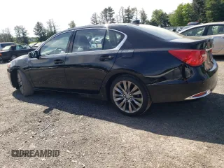 2017 Acura RLX Technology with VIN JH4KC1F5XHC000539, listed as a Copart auction lot 57857175 with 74,699 mi miles and Salvage title. Bid and sale history available at DreamBid. Image 2.