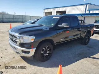 2022 Ram 1500 Big Horn z VIN 1C6RREBT1NN219102, wystawiony jako Copart lot #51812835 z przebiegiem 79 349 mil mil oraz Nie do naprawy • Non repairable. Historia ofert i sprzedaży dostępna na DreamBid. Obrazek 1.