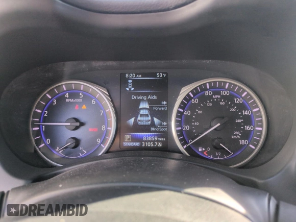 2016 Infiniti Q50 Red Sport 400 с VIN JN1FV7AR9GM451418, выставлен на аукционе Copart как лот 55156565 с пробегом 83 859 миль миль и Списание • Salvage title. История ставок и продаж доступна на DreamBid. Изображение 9.