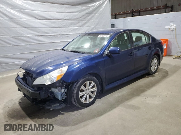 2010 Subaru Legacy Premium All-Weather Anniversary with VIN 4S3BMBC62A3225304, listed as a Copart auction lot 52135445 with 174,207 mi miles and Salvage Title. Bid and sale history available at DreamBid. Image 1.