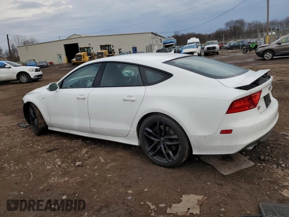 2015 Audi S7 z VIN WAUW2AFC4FN024631, wystawiony jako Copart lot #47148125 z przebiegiem 56 516 mil mil oraz Szkoda całkowita • Salvage title. Historia ofert i sprzedaży dostępna na DreamBid. Obrazek 2.