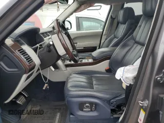 2017 Land Rover Range Rover with VIN SALGV5FE2HA360806, listed as a Copart auction lot 73036034 with 132,382 mi miles and Salvage title. Bid and sale history available at DreamBid. Image 7.