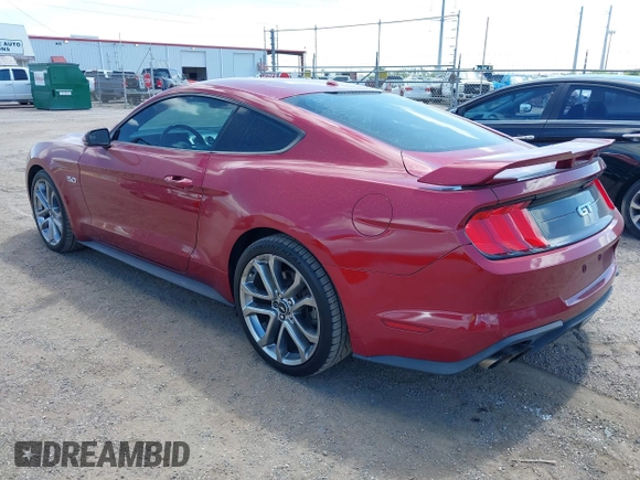 2019 Ford Mustang GT with VIN 1FA6P8CF1K5178208, listed as a IAAI auction lot 42818966 with 38,377 mi miles and . Bid and sale history available at DreamBid. Image 3.