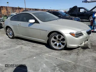 2005 BMW 6 Series 645Ci with VIN WBAEH73485B192332, listed as a Copart auction lot 76946314 with 176,744 mi miles and Clean Title. Bid and sale history available at carsss.com. Image 4.