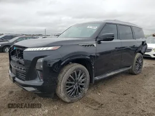 2025 Infiniti QX80 Autograph z VIN JN8AZ3CC3S9600385, wystawiony jako Copart lot #44775825 z przebiegiem 40 mil mil oraz Tytuł czysty. Historia ofert i sprzedaży dostępna na DreamBid. Obrazek 1.