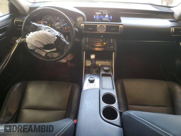 2014 Lexus IS 250 with VIN JTHCF1D23E5004937, listed as a Copart auction lot 55245465 with 120,894 mi miles and Salvage title. Bid and sale history available at DreamBid. Image 8.