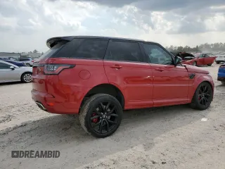 2022 Land Rover Range Rover Sport SVR with VIN SALWZ2RE6NA219923, listed as a Copart auction lot 72841544 with 48,211 mi miles and Salvage Title. Bid and sale history available at DreamBid. Image 3.