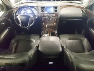 2016 Infiniti QX80 z VIN JN8AZ2NE2G9123934, wystawiony jako Copart lot #54300695 z przebiegiem 129 127 mil mil oraz Szkoda całkowita • Salvage title. Historia ofert i sprzedaży dostępna na DreamBid. Obrazek 8.