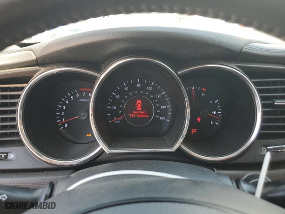 2013 Kia Optima EX with VIN 5XXGN4A75DG100148, listed as a Copart auction lot 53297565 with 160,553 mi miles and Salvage Title. Bid and sale history available at carsss.com. Image 9.