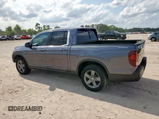 2023 Honda Ridgeline RTL z VIN 5FPYK3F54PB043289, wystawiony jako Copart lot #59173065 z przebiegiem 34 219 mil mil oraz Szkoda całkowita • Salvage title. Historia ofert i sprzedaży dostępna na DreamBid. Obrazek 2.
