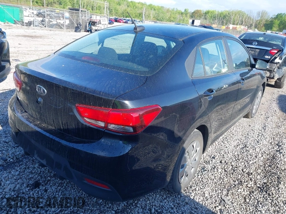 2020 Kia Rio LX with VIN 3KPA24AD6LE309894, listed as a IAAI auction lot 42019106 with 64,851 mi miles and . Bid and sale history available at DreamBid. Image 4.