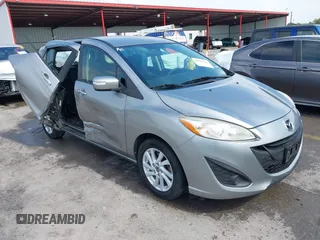2013 Mazda 5 Sport with VIN JM1CW2BL4D0158295, listed as a IAAI auction lot 41962534 with 93,839 mi miles. Bid and sale history available at carsss.com. Image 1.