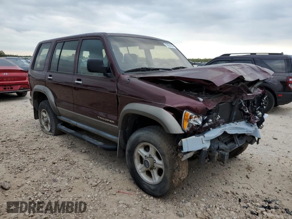 2000 Isuzu Trooper S with VIN JACDJ58X3Y7J09857, listed as a Copart auction lot 79924354 with Not provided miles and Clean title. Bid and sale history available at DreamBid. Image 4.